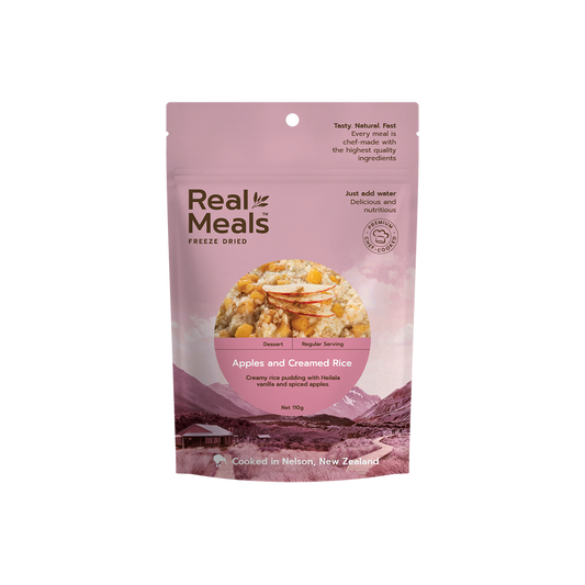 Real Meals - Apples and Creamed Rice