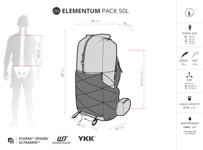 Liteway Elementum 50L Pack