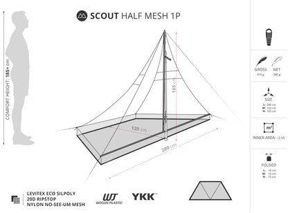 Liteway Scout 1 Person Mesh